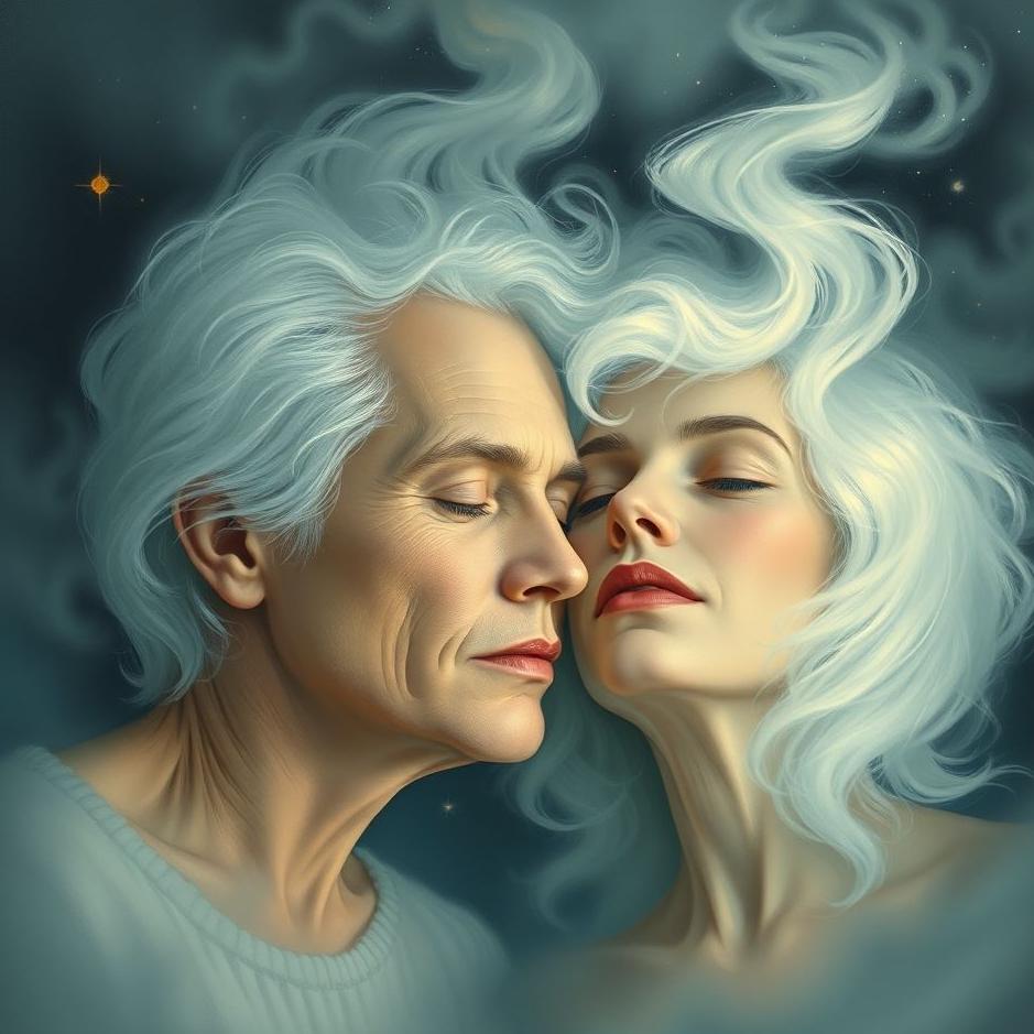 Dream : Your loved one's hair turned white in a dream
