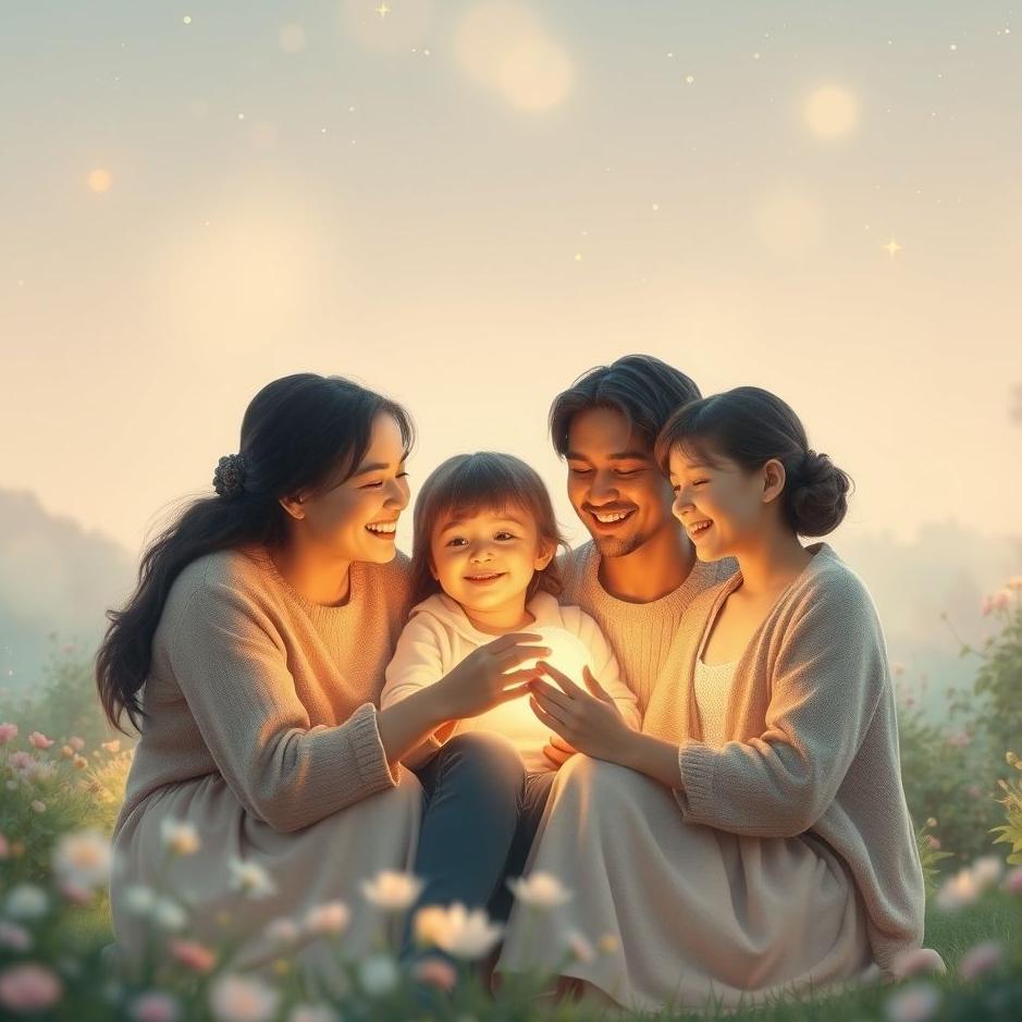 Dream : Your loved one and his family in a dream