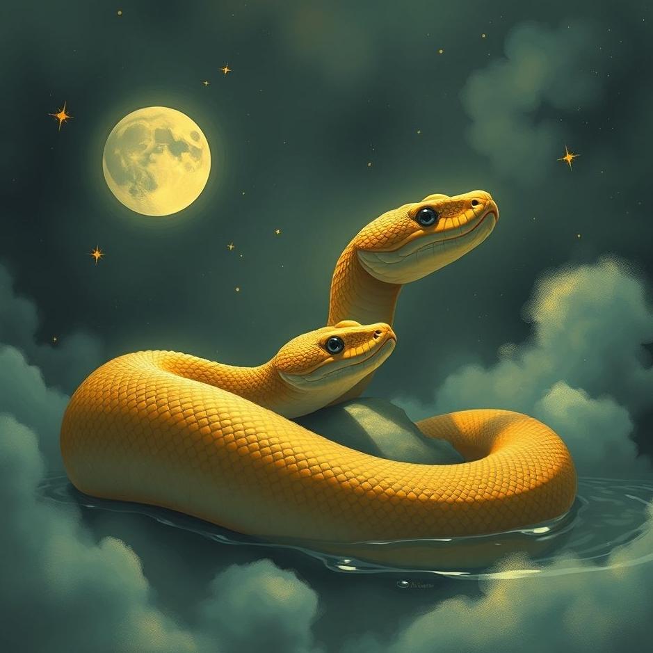 Dream : Your loved one as a snake in your dream