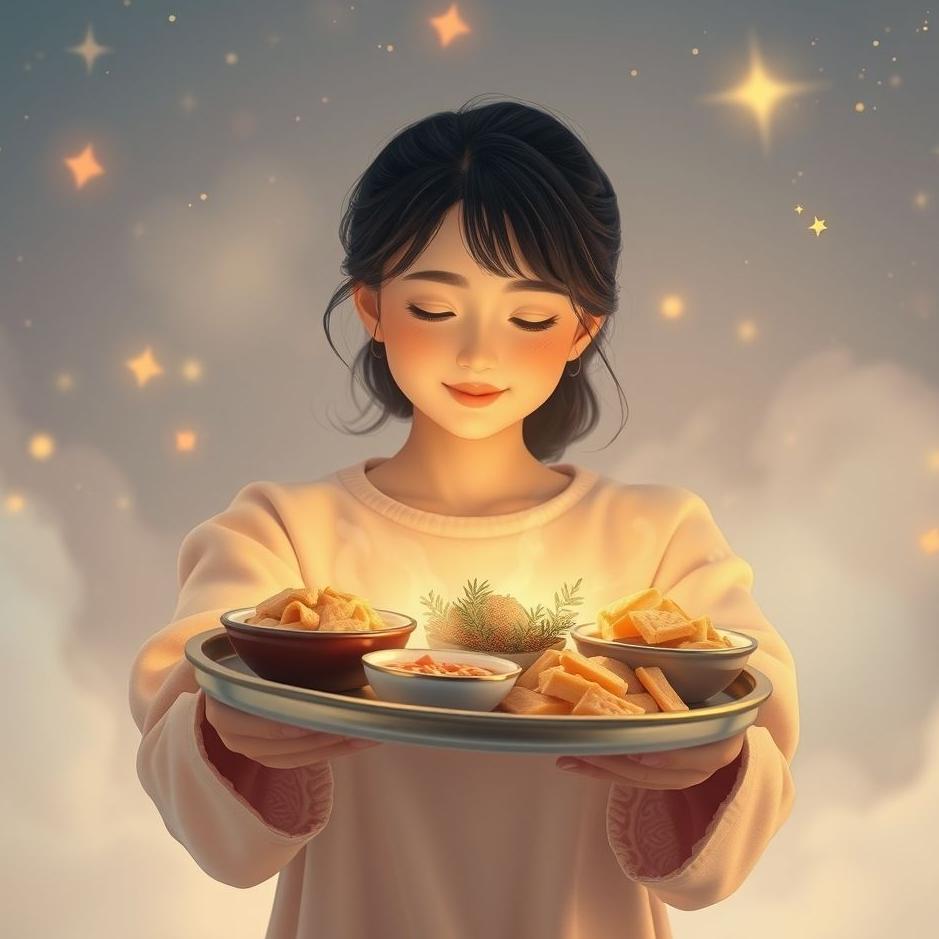 Dream : Your loved one bring food in your dream