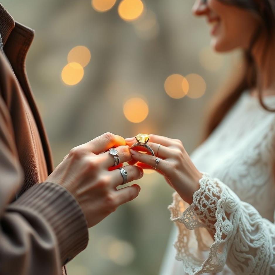 Dream : Your loved one buying a ring in a dream