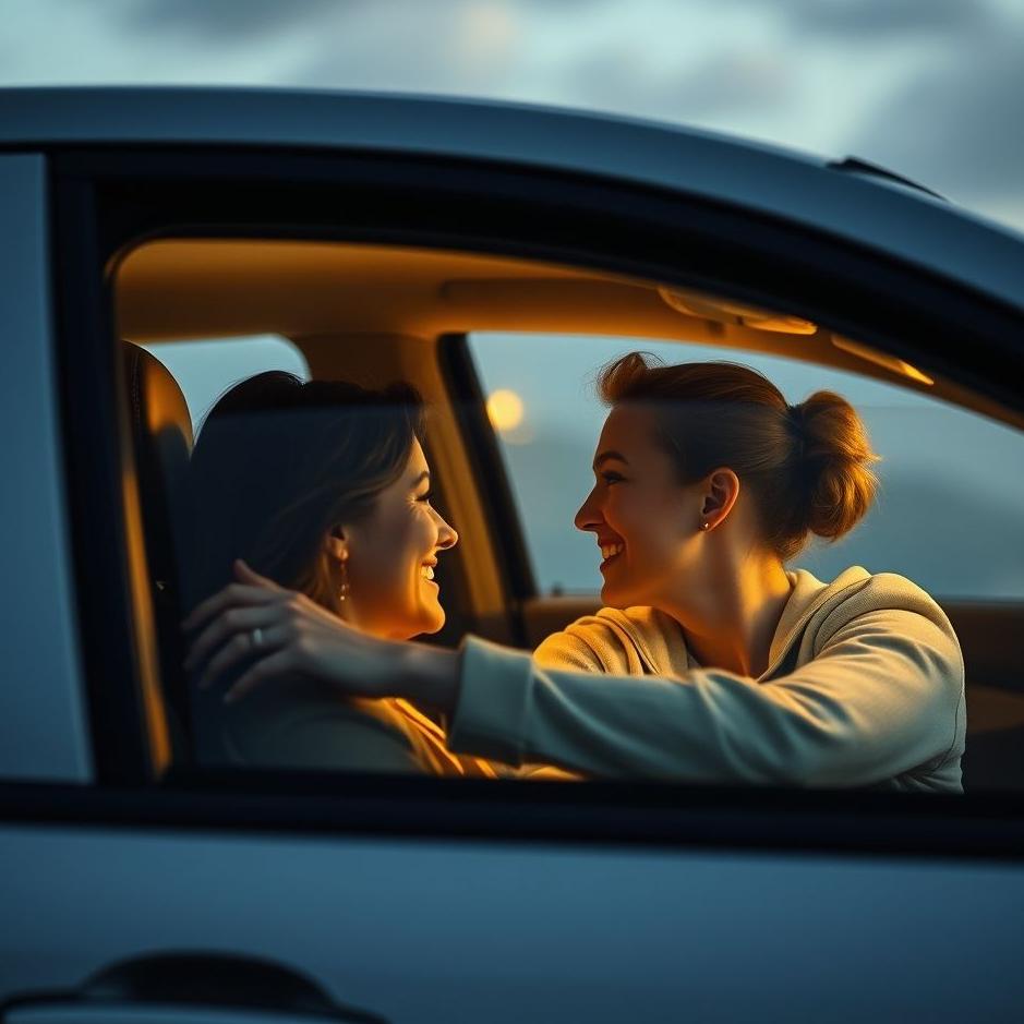 Dream : Your loved one getting into a car in a dream