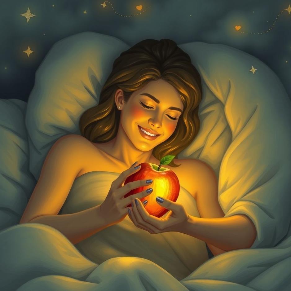 Dream : Your loved one giving you an apple in your dream