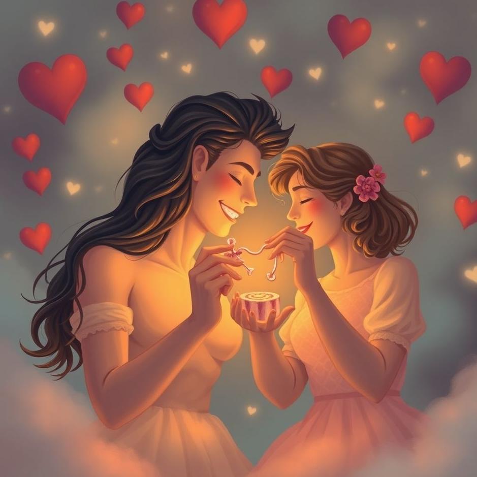 Dream : Your loved one giving you candy in a dream