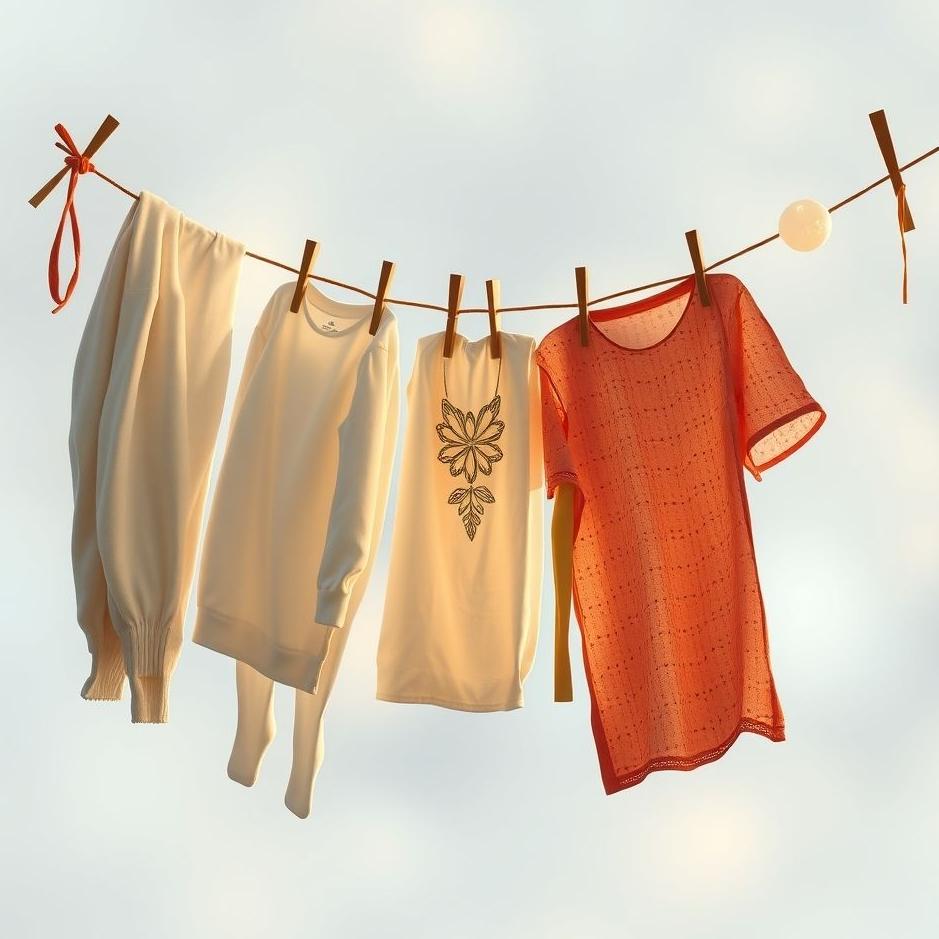 Dream : Your loved one hanging laundry in your dream