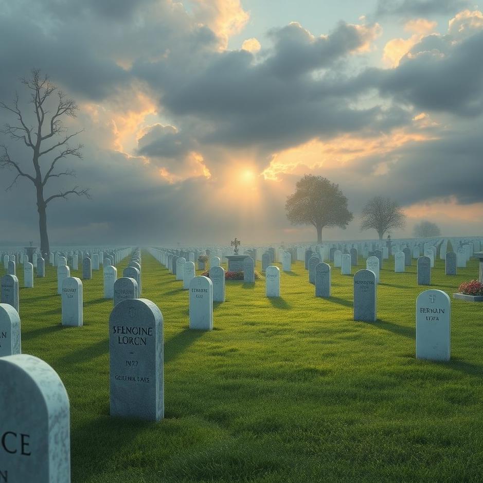 Dream : Your loved one in a cemetery in a dream