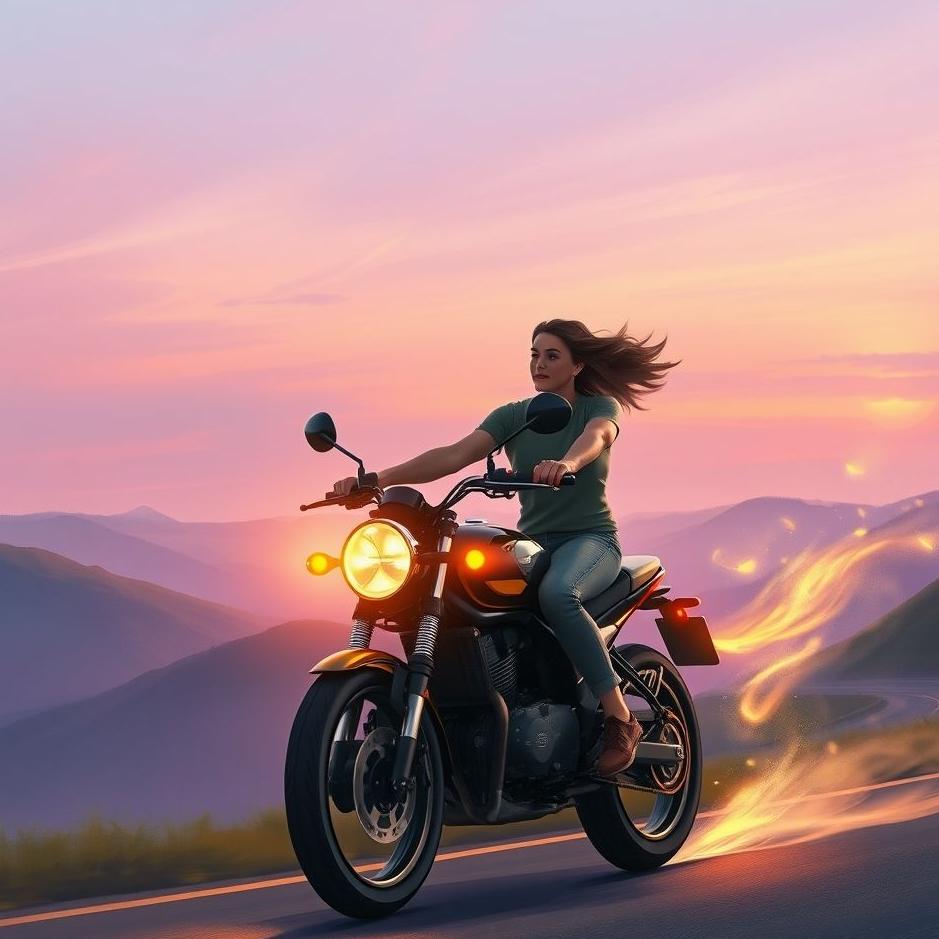 Dream : Your loved one on a motorcycle in a dream