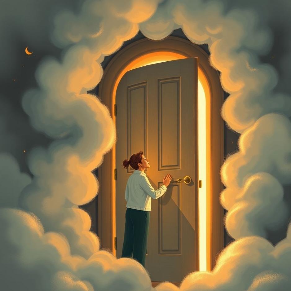 Dream : Your loved one opening a door for you in a dream
