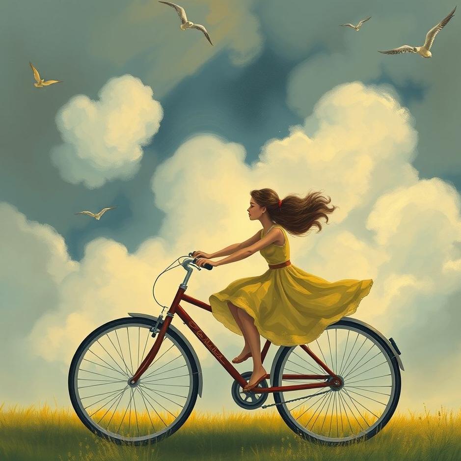 Dream : Your loved one riding a bicycle in a dream