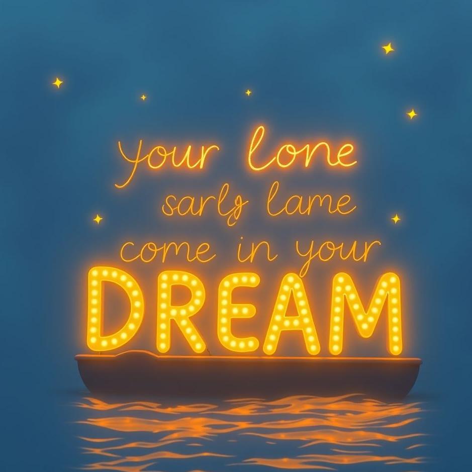 Dream : Your loved one say come in your dream