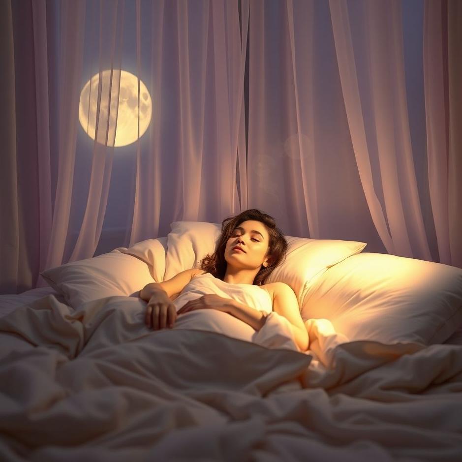 Dream : Your loved one sitting in bed in a dream