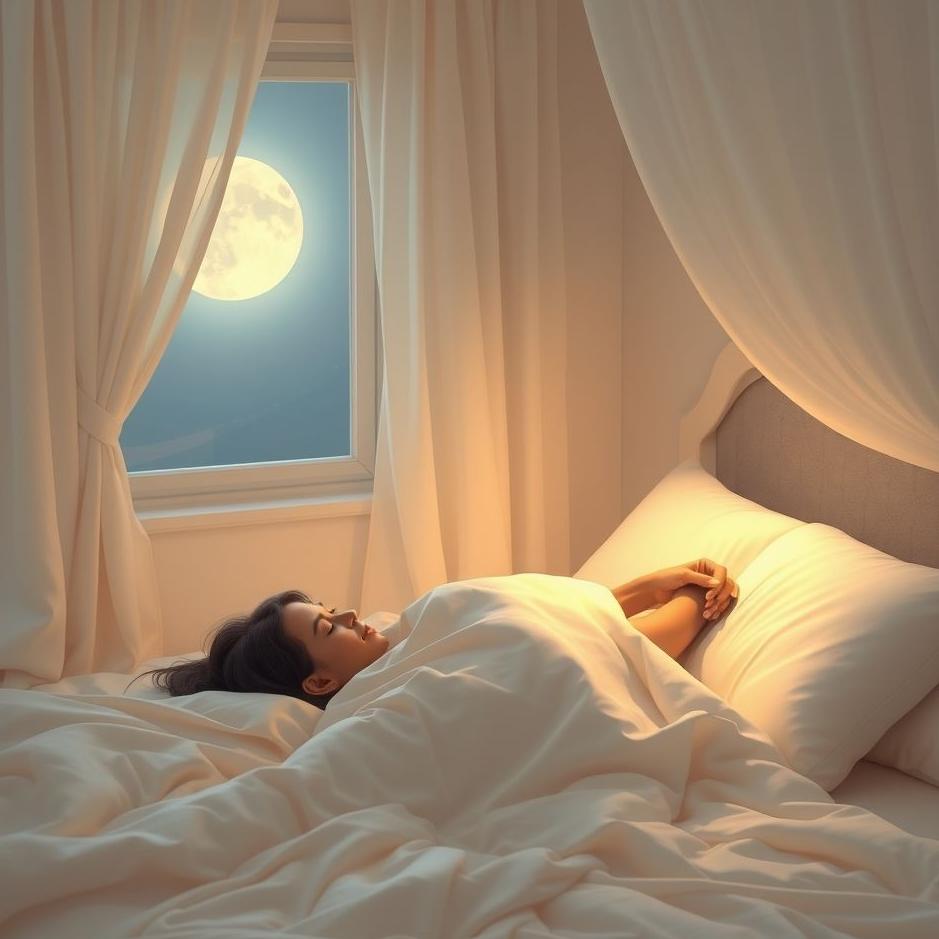 Dream : Your loved one sleeping in bed in a dream