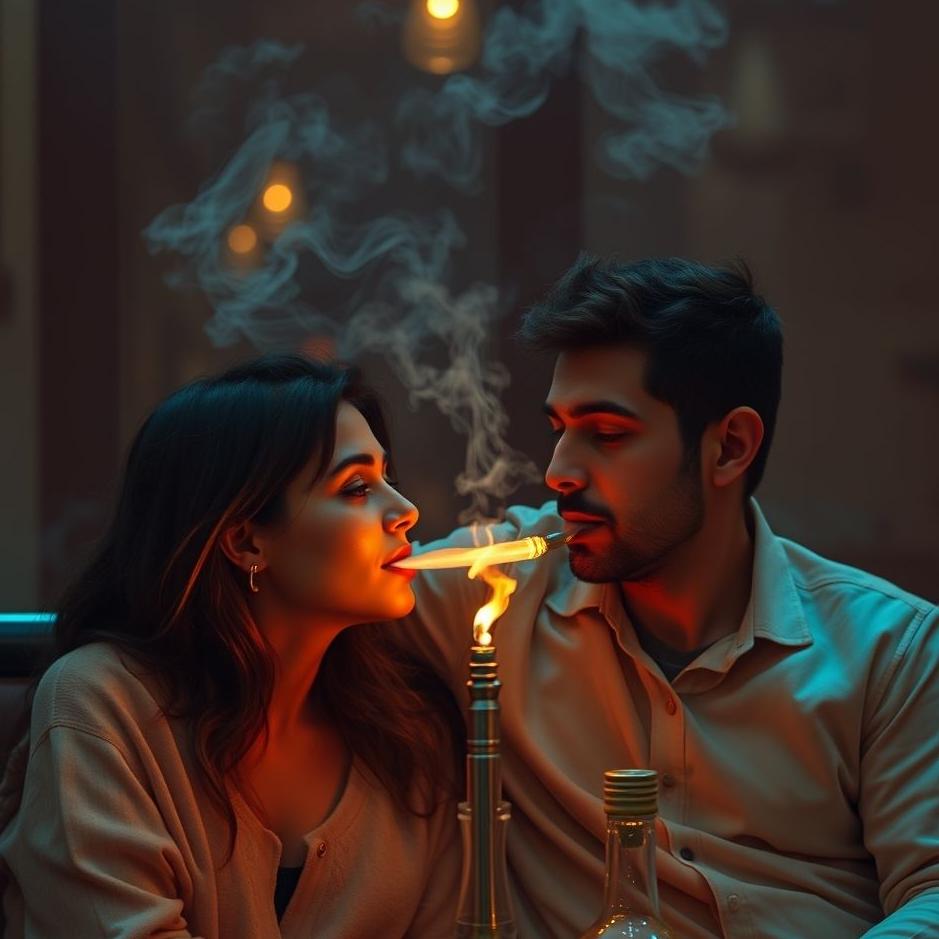 Dream : Your loved one smoking a hookah in your dream