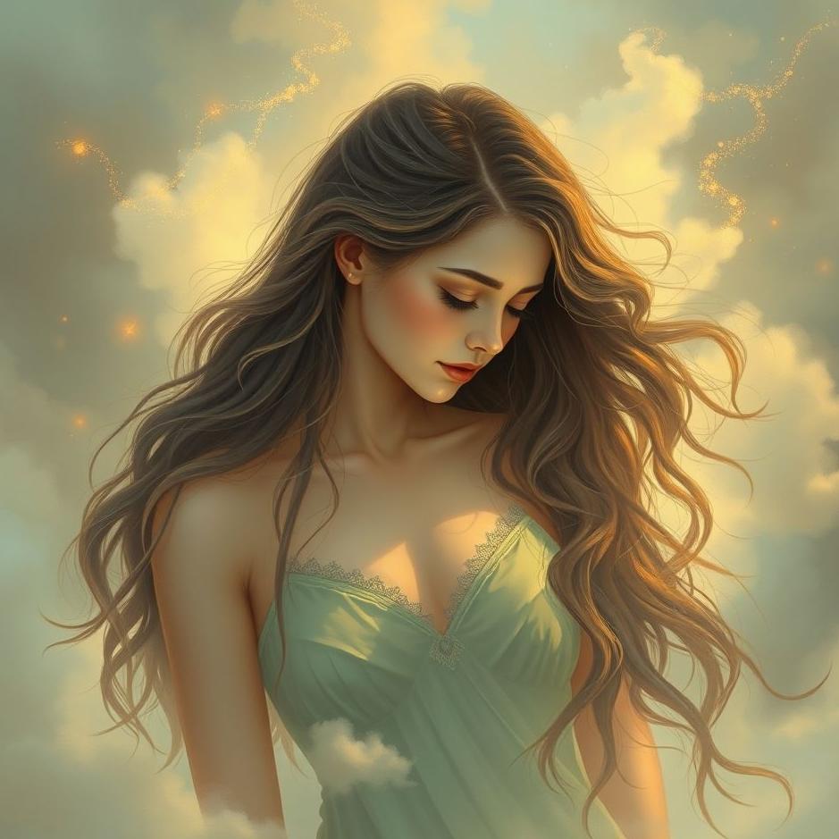 Dream : Your loved one with long hair in a dream