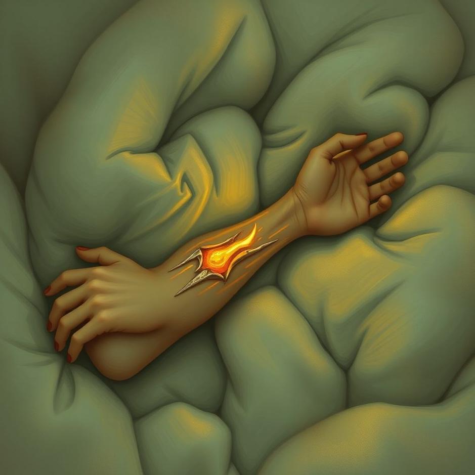 Dream : Your lover's arm broken in a dream