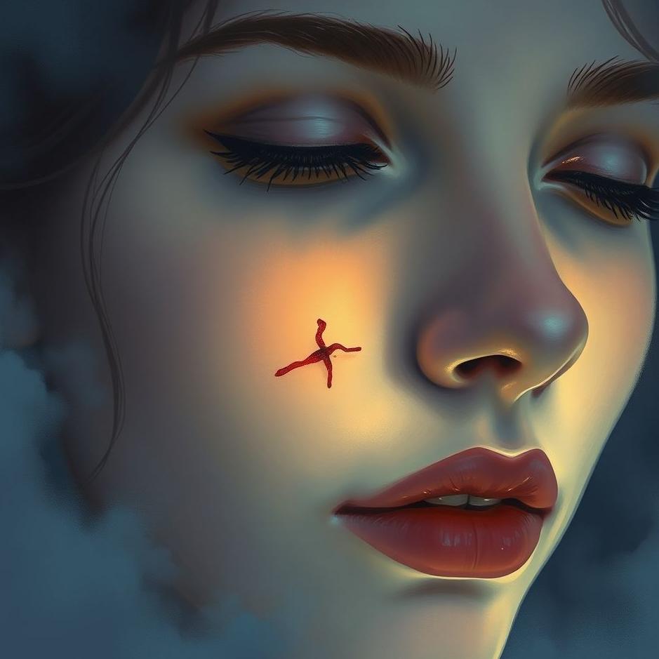 Dream : Your lover's face injured in a dream