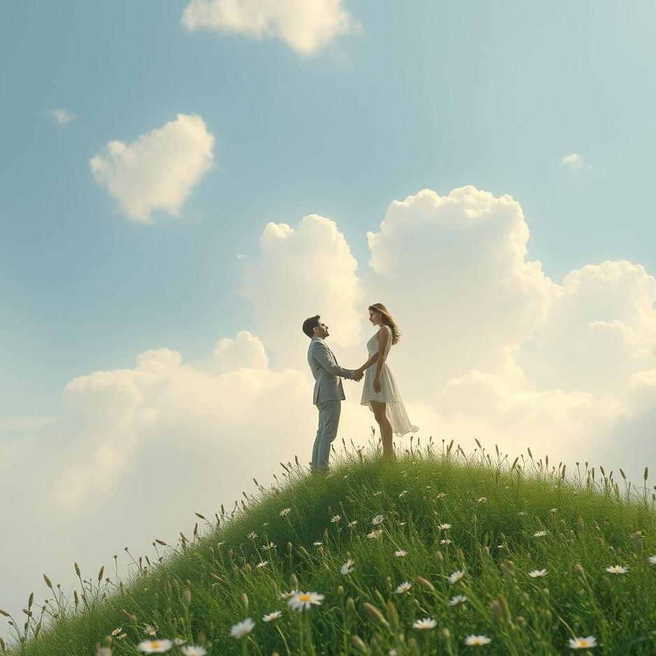 Dream : Your lover's height growing in your dream