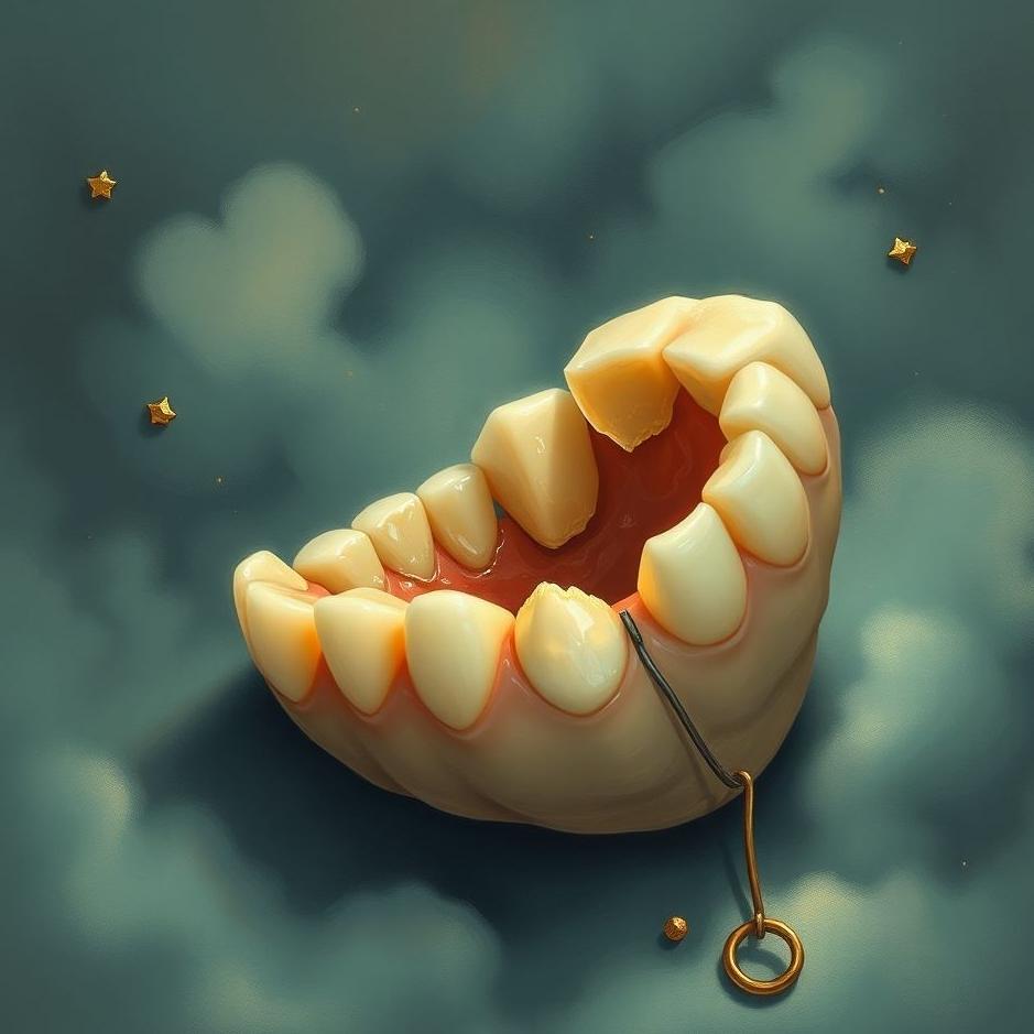 Dream : Your lover's tooth broken in a dream