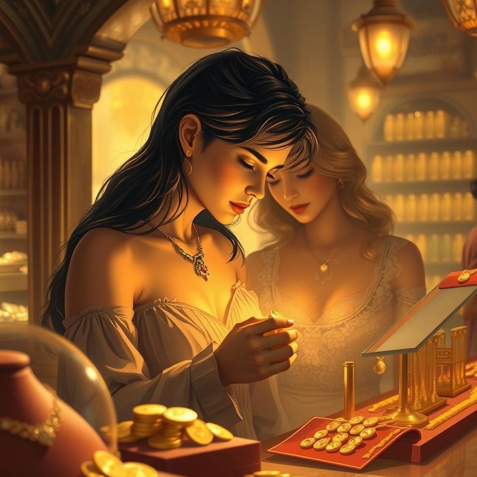 Dream : Your lover buying gold in your dream