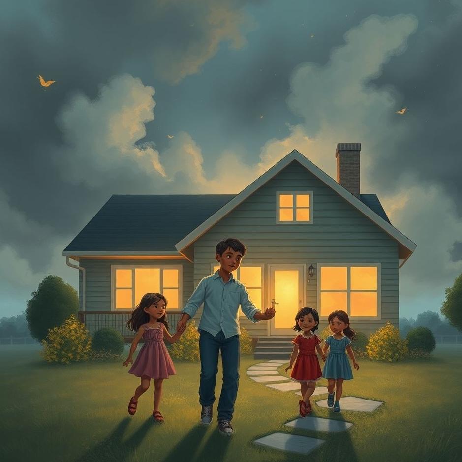 Dream : Your lover coming home with his family in a dream