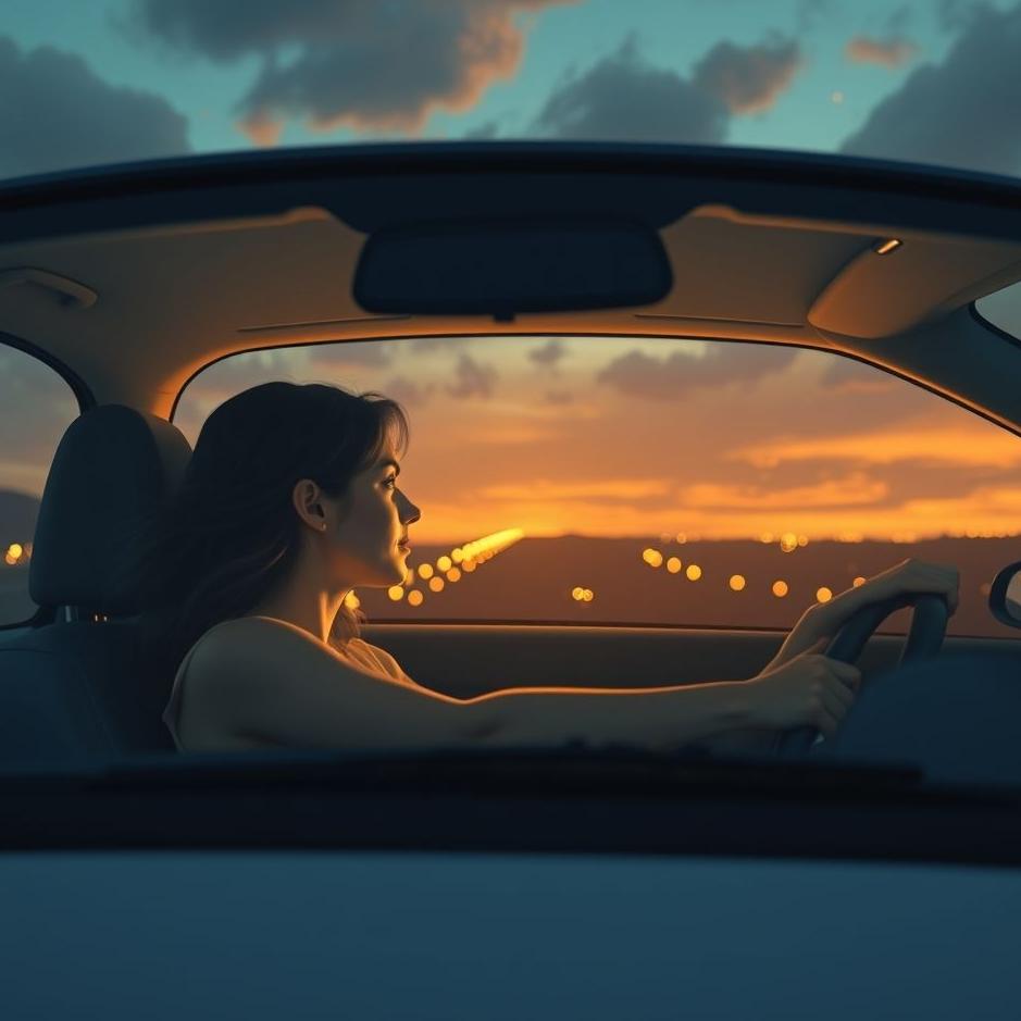 Dream : Your lover driving a car in your dream