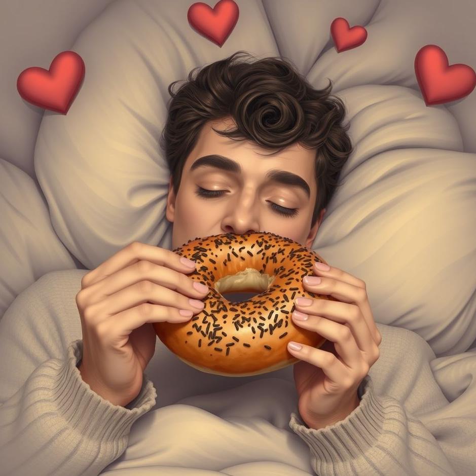 Dream : Your lover eating bagel in your dream