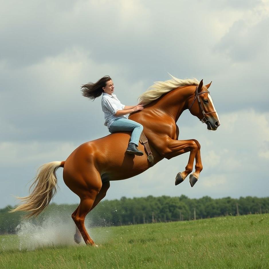 Dream : Your lover fall off a horse in a dream