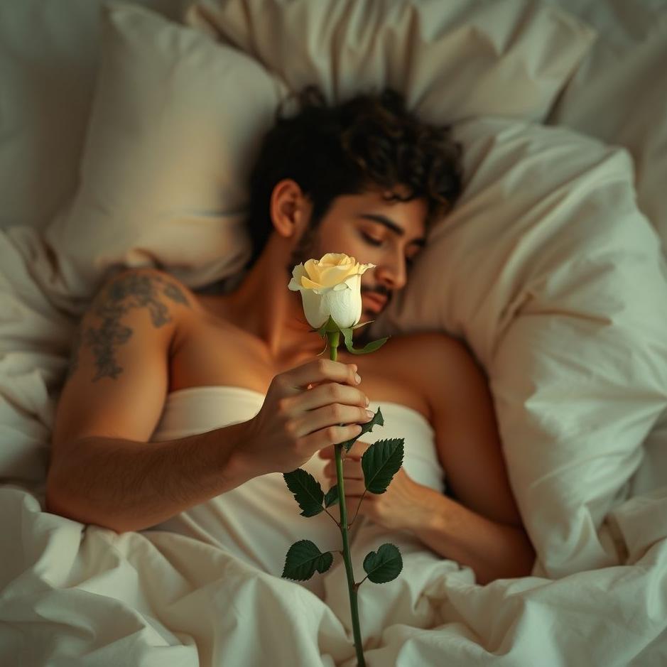 Dream : Your lover giving you a white rose in your dream