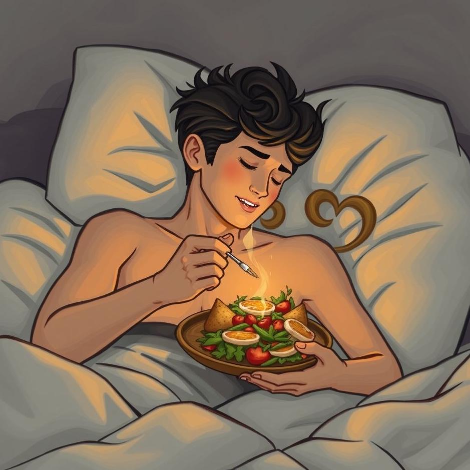 Dream : Your lover giving you food in a dream