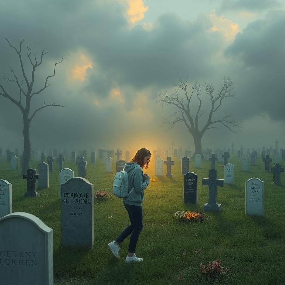 Dream : Your lover in a cemetery in a dream