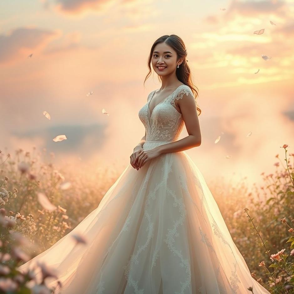 Dream : Your lover in a wedding dress in a dream