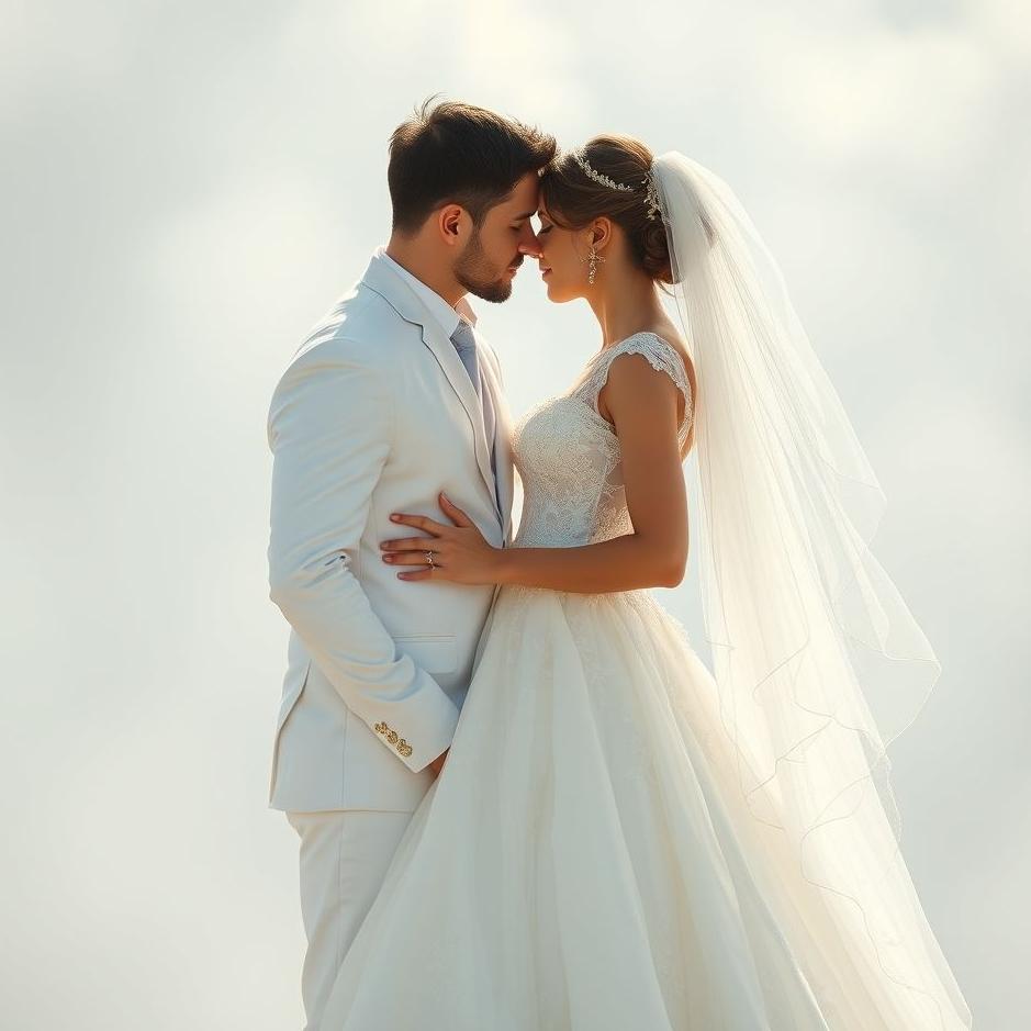 Dream : Your lover in a white wedding dress in a dream