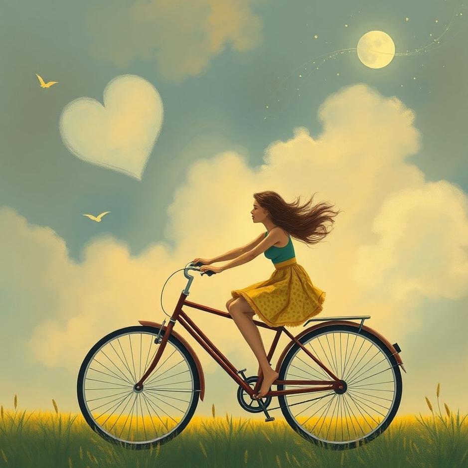 Dream : Your lover riding a bicycle in a dream