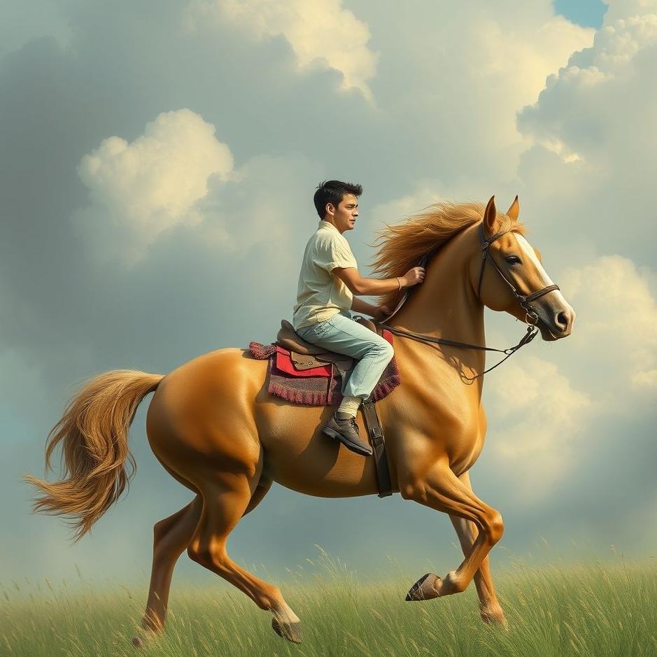 Dream : Your lover riding a horse in a dream