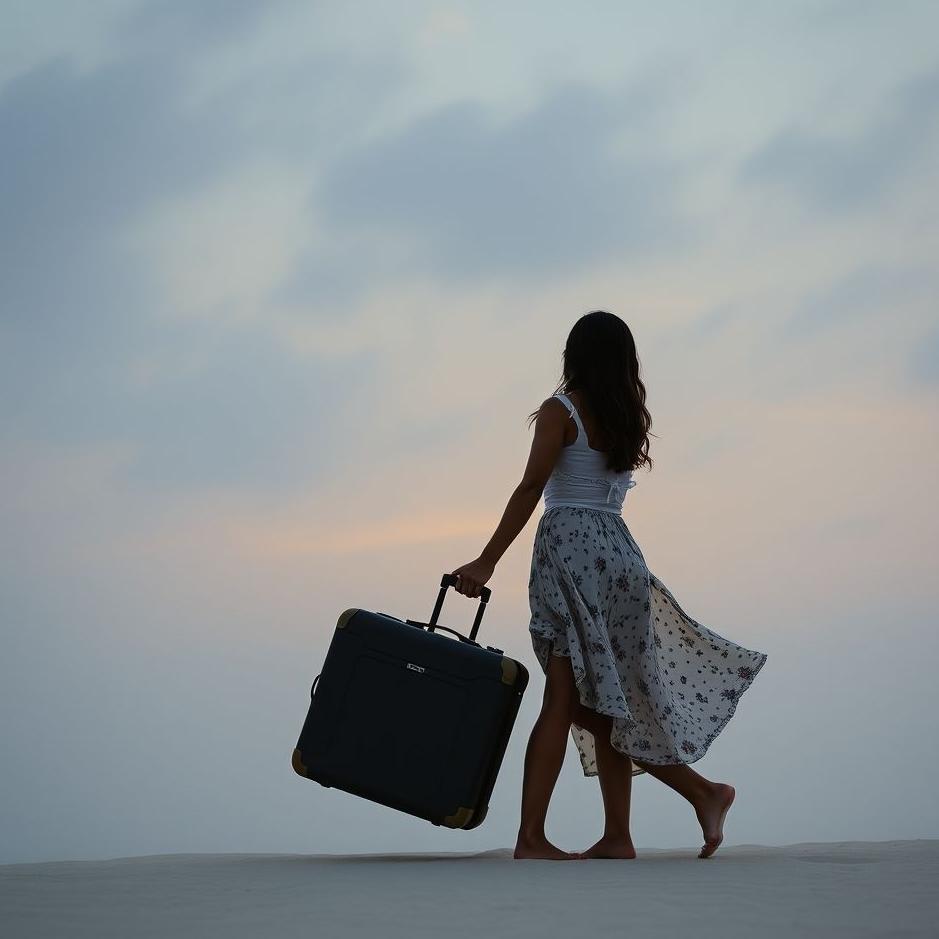 Dream : Your lover with a suitcase in your dream