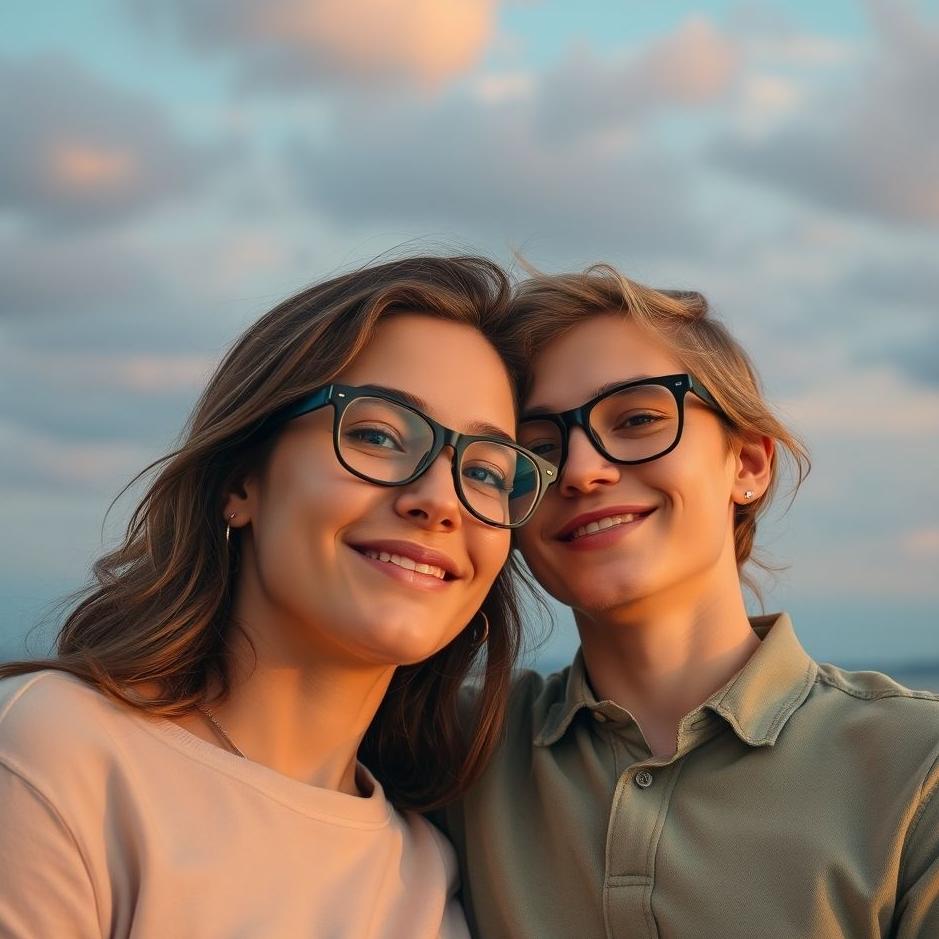 Dream : Your lover with glasses in your dream