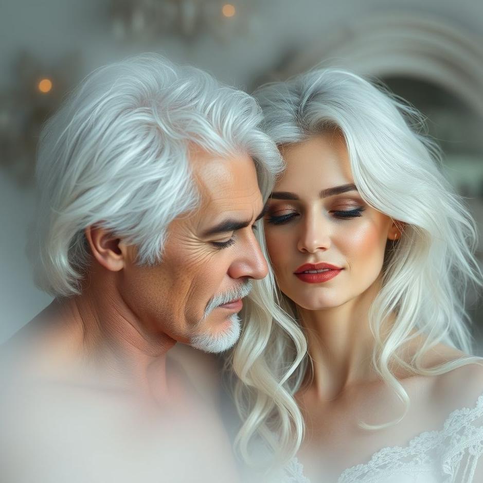 Dream : Your lover with white hair in your dream