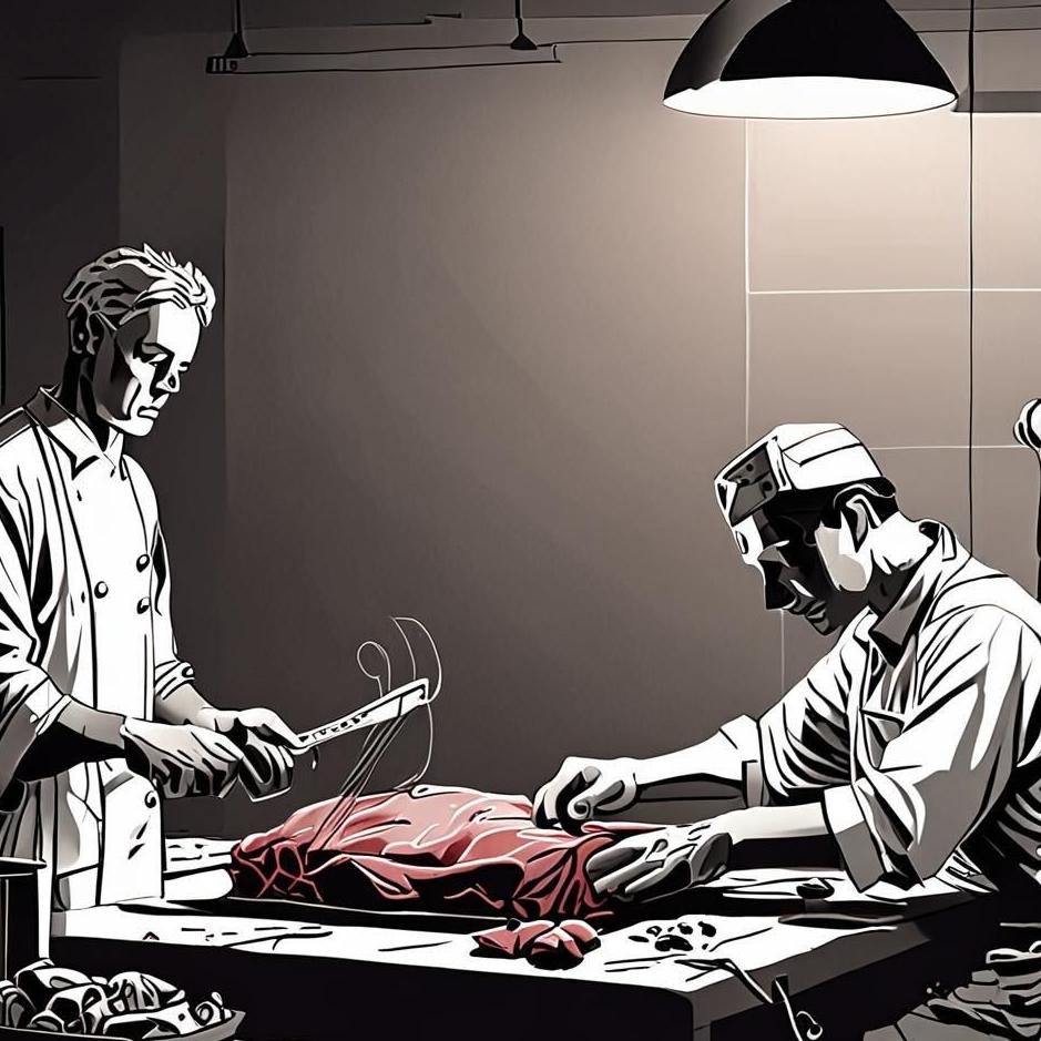 Dream : Your meat being cut in a dream