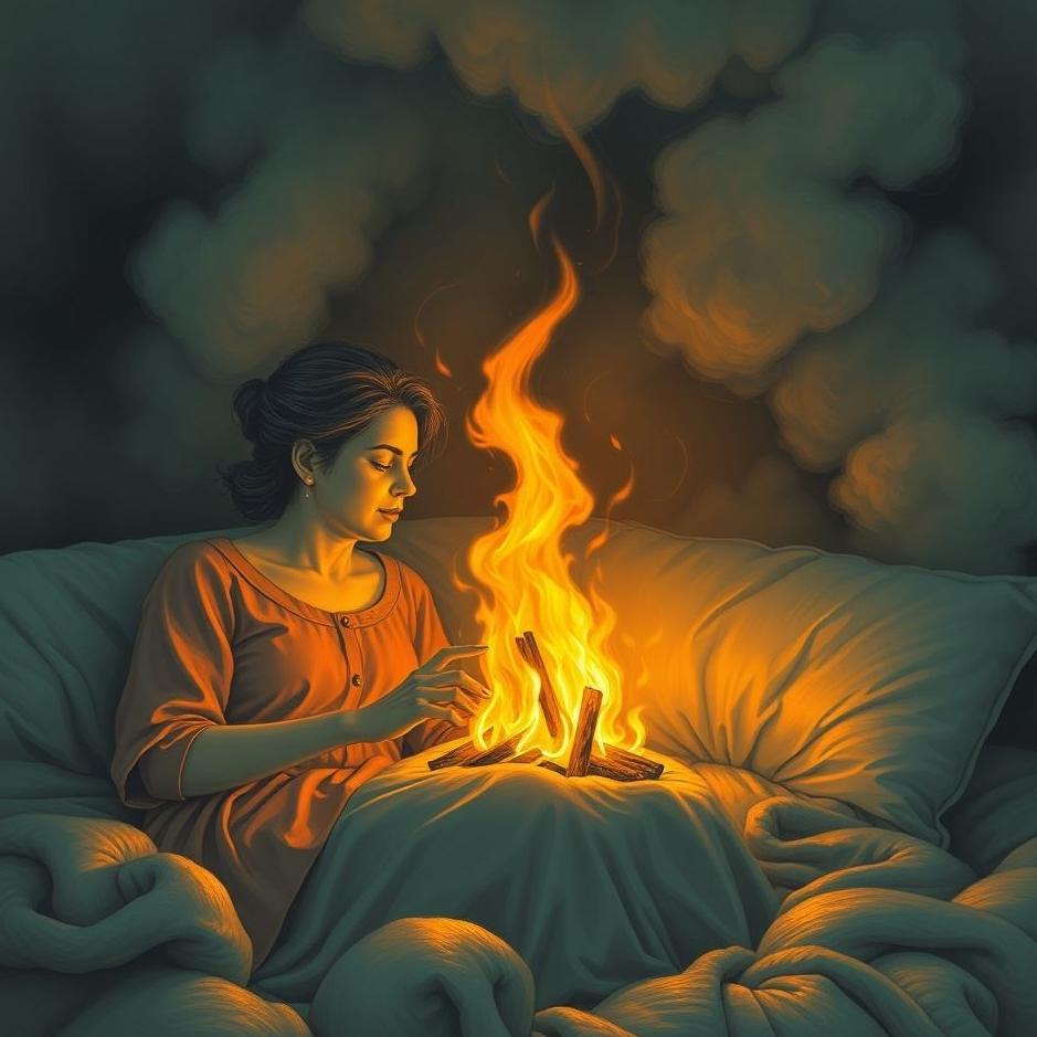 Dream : Your mother-in-law burning in your dream
