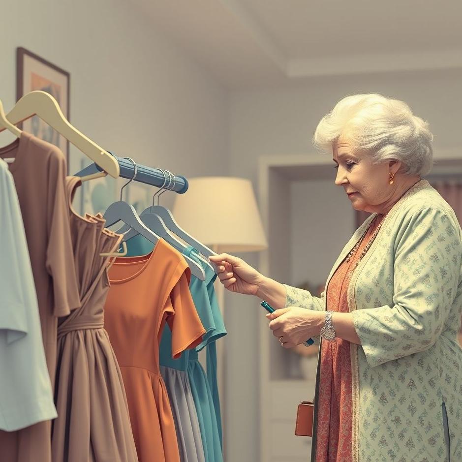 Dream : Your mother-in-law buying clothes in your dream