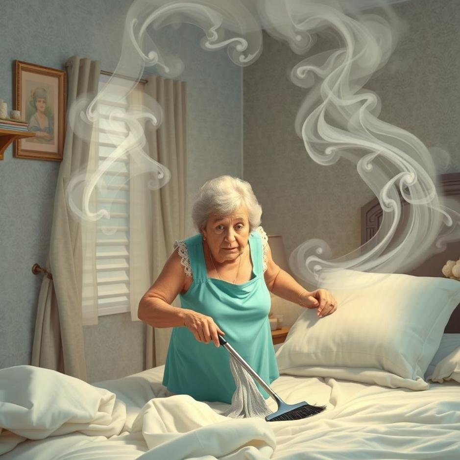Dream : Your mother-in-law cleaning in your dream