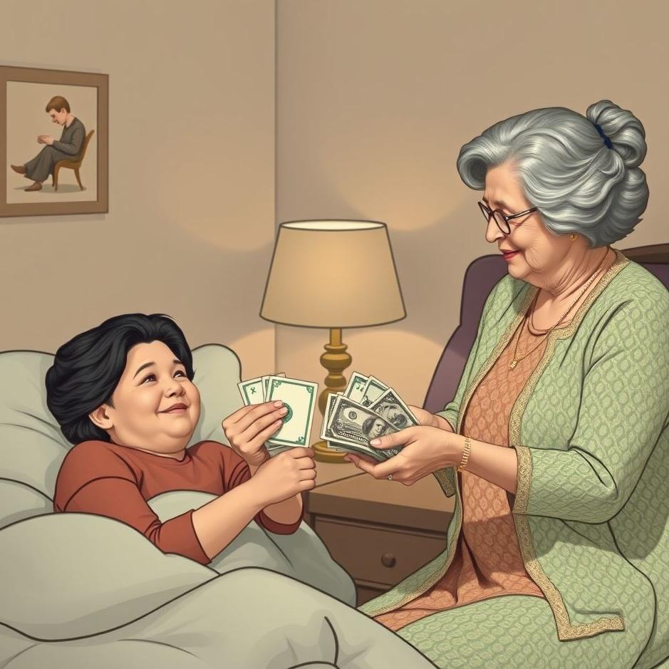 Dream : Your mother-in-law giving me money in your dream