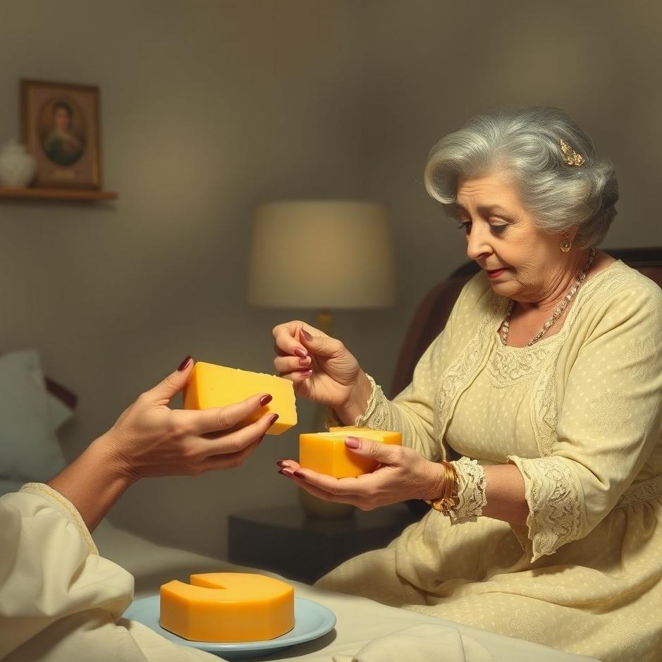 Dream : Your mother-in-law giving you cheese in your dream