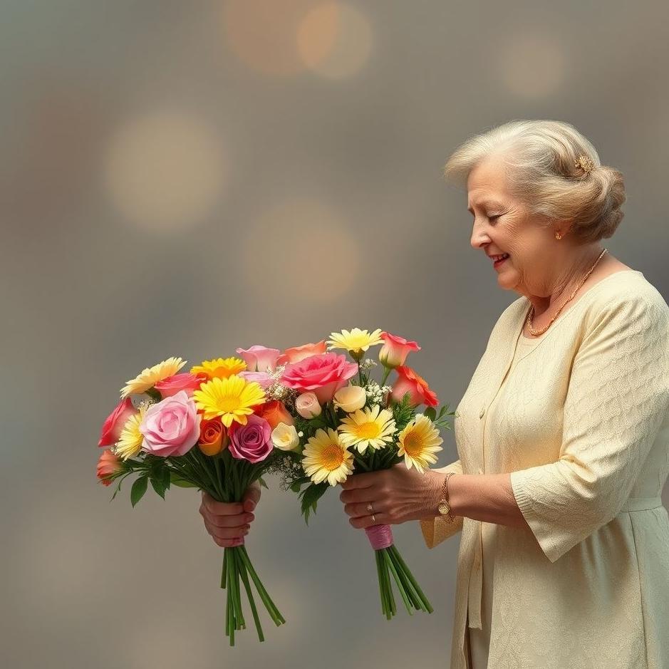 Dream : Your mother-in-law giving you flowers in a dream