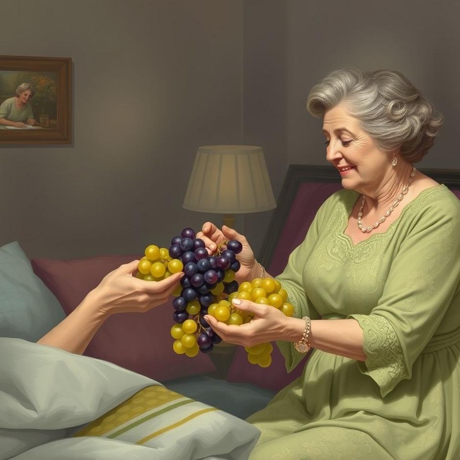 Dream : Your mother-in-law giving you grapes in your dream