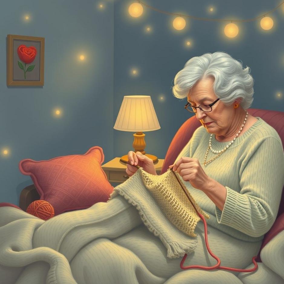 Dream : Your mother-in-law knitting in your dream