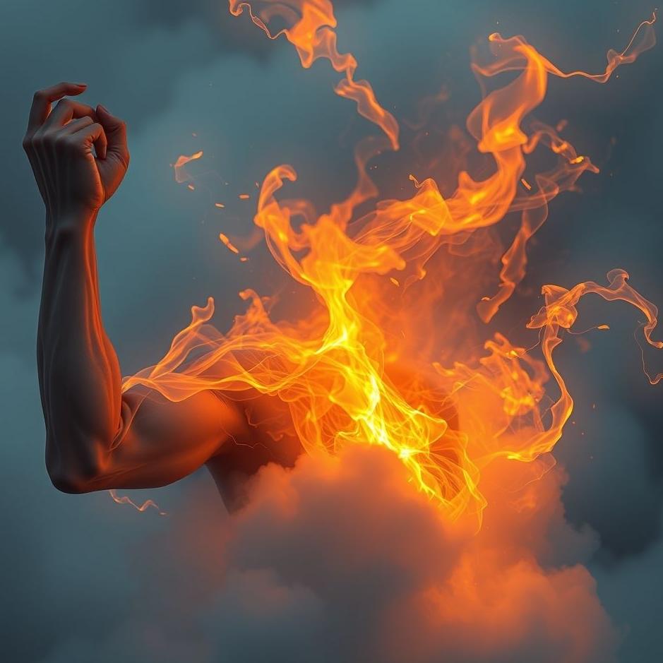 Dream : Your muscles burning in a dream