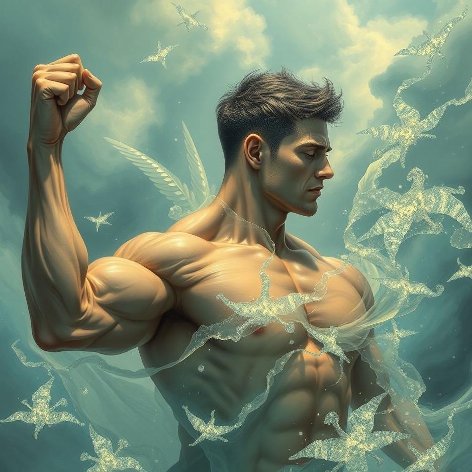 Dream : Your muscles shed in a dream
