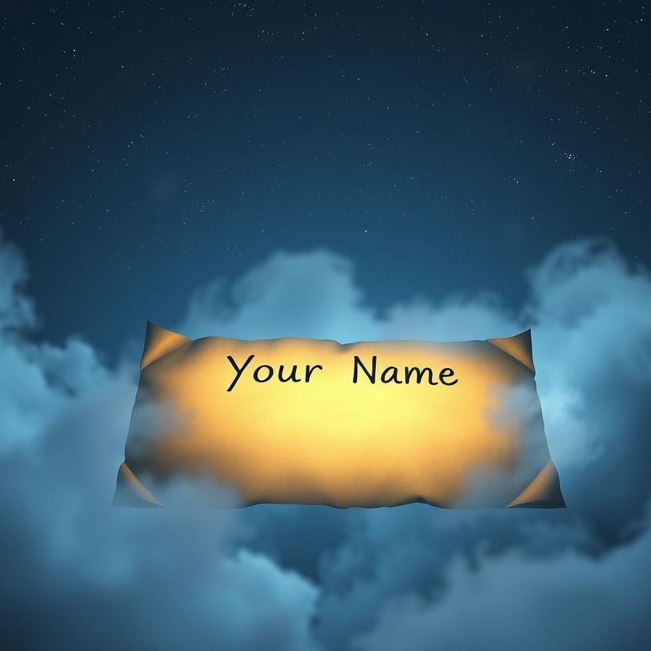 Dream : Your name on a list in a dream