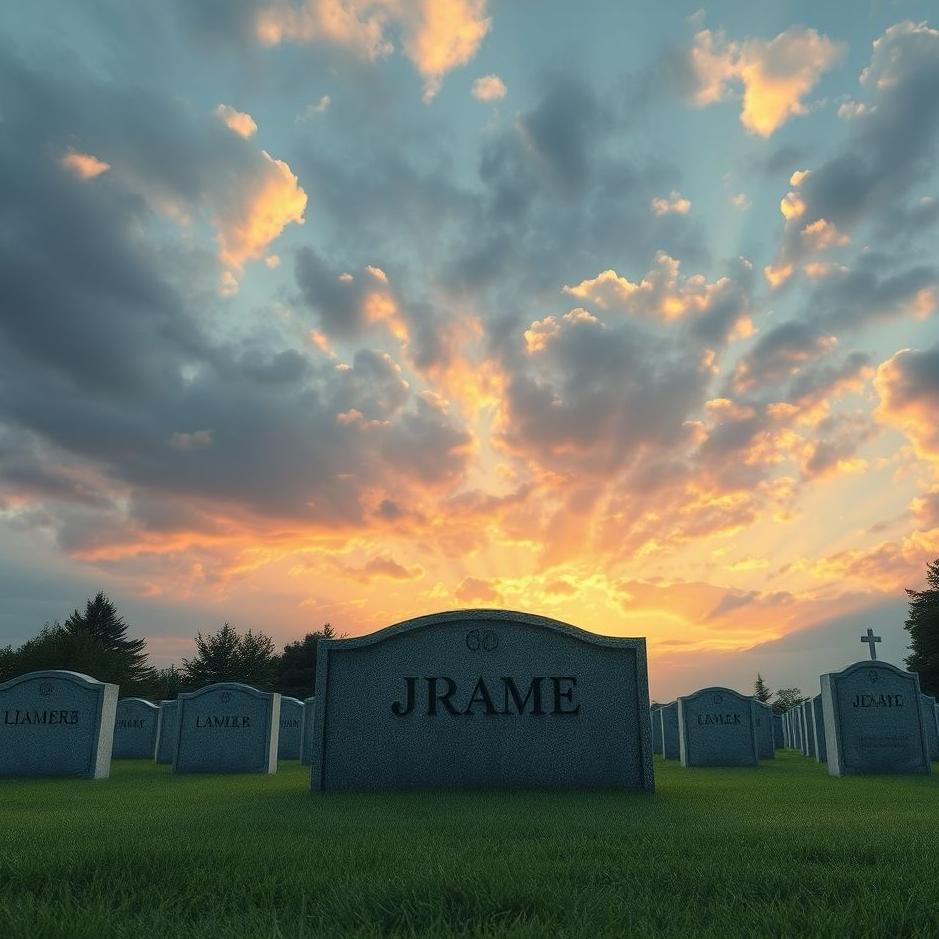 Dream : Your name on a tombstone in a dream